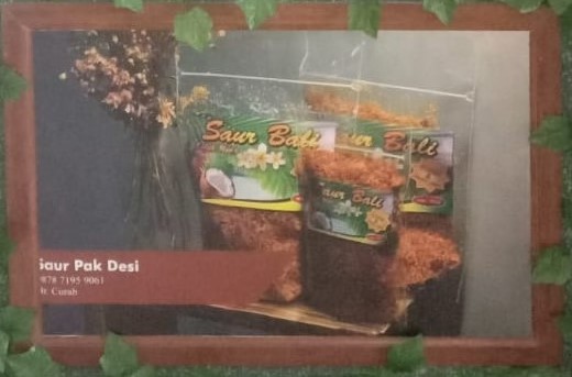 PRODUK UNGGULAN DUSUN CURAH | SAUR BALI PAK DESI